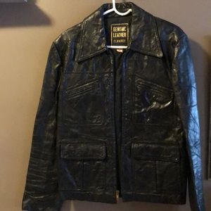 Retro men’s leather jacket 38/40